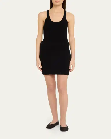 Vince Stretch-Viscose Tank Top | Thumbnail 2