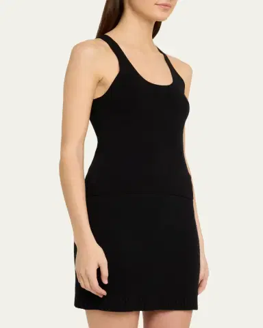 Vince Stretch-Viscose Tank Top | Thumbnail 4