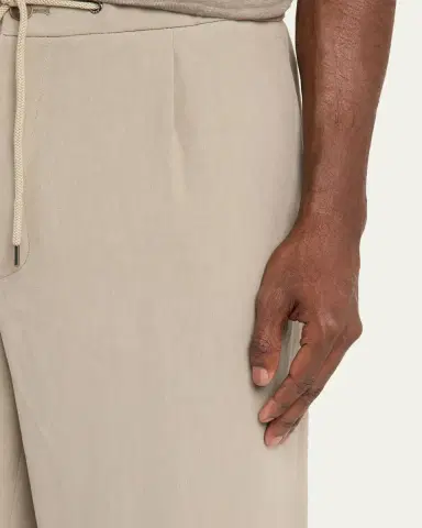Giorgio Armani Linen Drawstring Pants | Thumbnail 5 Giorgio Armani Linen Drawstring Pants | Thumbnail 5