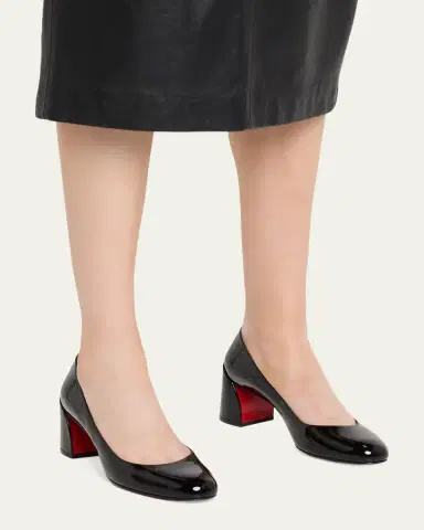 Christian Louboutin 55mm Miss Jane Patent Leather Pumps | Thumbnail 2