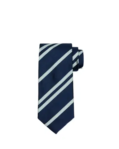 Brioni Men's Herringbone Stripe Jacquard Silk Tie | Thumbnail 1