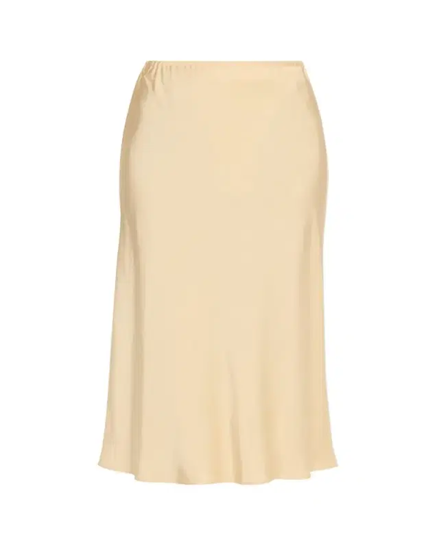 Vince Pull-On Satin Slip Skirt