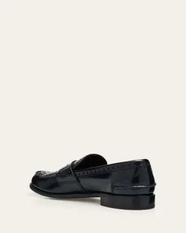 Church's Polished Fume Leather Penny Loafers | Thumbnail 2 Church's Polished Fume Leather Penny Loafers | Thumbnail 2