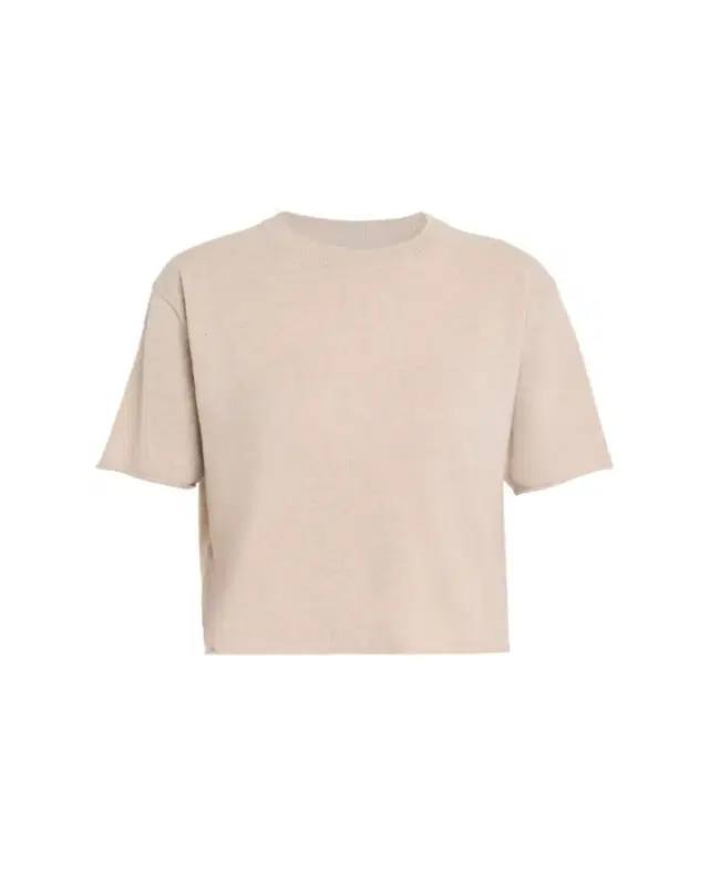 Cila Short-Sleeve Cashmere T-Shirt