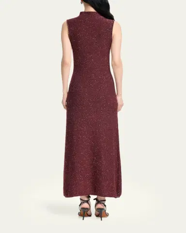 Altuzarra Marian Metallic Maxi Dress | Thumbnail 3
