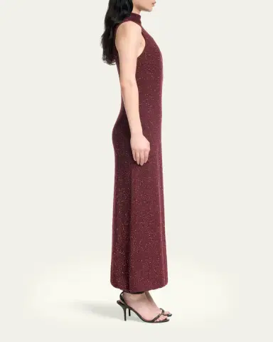 Altuzarra Marian Metallic Maxi Dress | Thumbnail 4