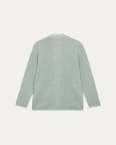 Maurizio Baldassari Men's Vanise Rib Knit Blazer Jacket | Thumbnail 2