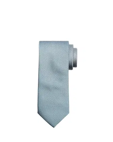 Brioni Men's Micro-Geometric Square Jacquard Silk Tie | Thumbnail 1