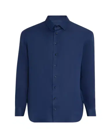 Giorgio Armani Men's Linen Classic-Fit Sport Shirt | Thumbnail 1 Giorgio Armani Men's Linen Classic-Fit Sport Shirt | Thumbnail 1
