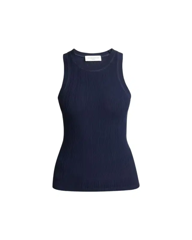 Cotton Ribbed Tank Top