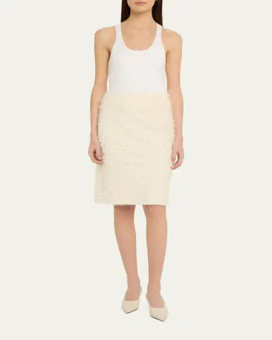 Vince Stretch-Viscose Tank Top | Thumbnail 2