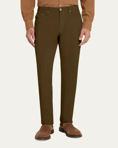 Massimo Alba Men's Alung Baby Corduroy Five-Pocket Pants | Thumbnail 4 Massimo Alba Men's Alung Baby Corduroy Five-Pocket Pants | Thumbnail 4