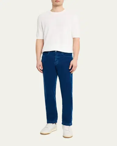 Massimo Alba Men's Alung Baby Corduroy Five-Pocket Pants | Thumbnail 6 Massimo Alba Men's Alung Baby Corduroy Five-Pocket Pants | Thumbnail 6