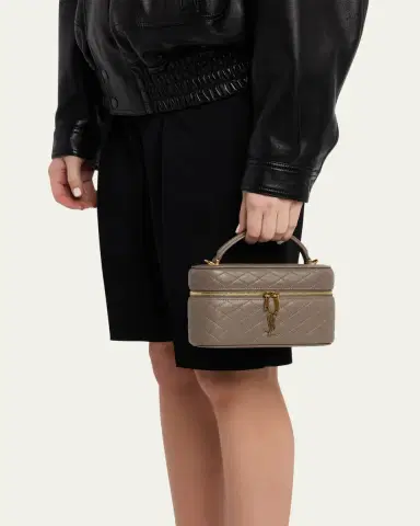 Saint Laurent Gaby Vanity Quilted Leather Bag | Thumbnail 2 Saint Laurent Gaby Vanity Quilted Leather Bag | Thumbnail 2