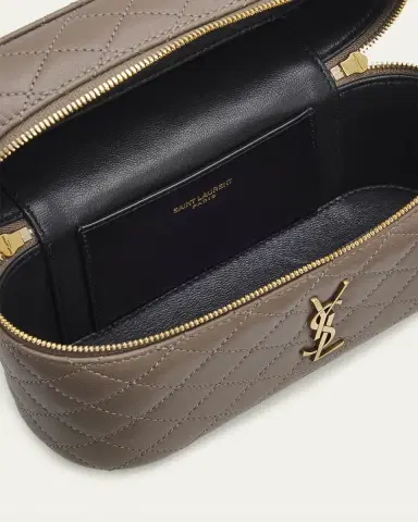 Saint Laurent Gaby Vanity Quilted Leather Bag | Thumbnail 4 Saint Laurent Gaby Vanity Quilted Leather Bag | Thumbnail 4