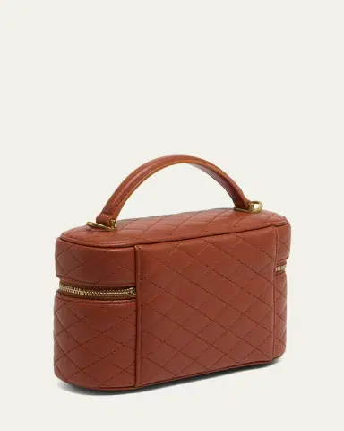 Saint Laurent Gaby Vanity Quilted Leather Bag | Thumbnail 7 Saint Laurent Gaby Vanity Quilted Leather Bag | Thumbnail 7