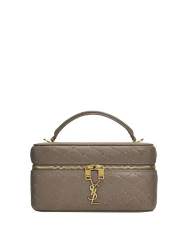 Saint Laurent Gaby Vanity Quilted Leather Bag | Thumbnail 1 Saint Laurent Gaby Vanity Quilted Leather Bag | Thumbnail 1