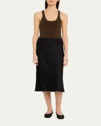 Vince Stretch-Viscose Tank Top | Thumbnail 2
