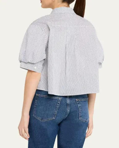 Frame The Billow Sleeve Top | Thumbnail 3 Frame The Billow Sleeve Top | Thumbnail 3