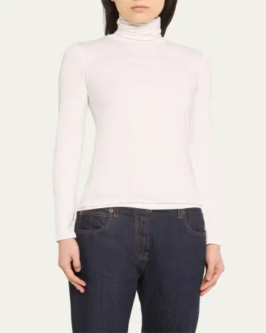 MAJESTIC FILATURES Soft Touch Long-Sleeve Turtleneck | Thumbnail 4 MAJESTIC FILATURES Soft Touch Long-Sleeve Turtleneck | Thumbnail 4