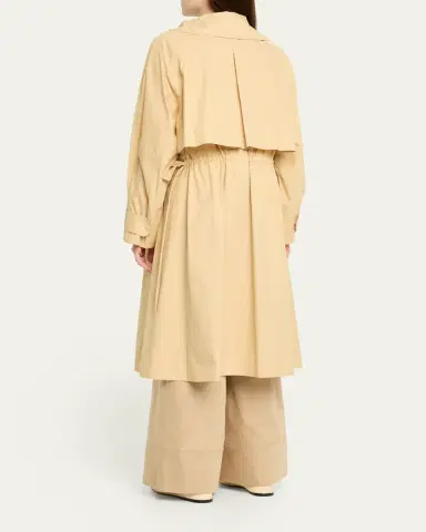 Lafayette 148 New York Travel Cotton Oversized Coat | Thumbnail 3