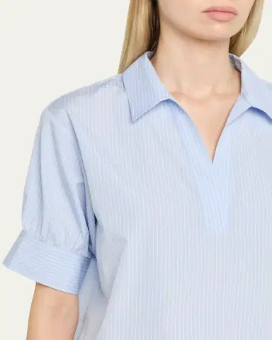 Frame The Striped Popover Top | Thumbnail 5 Frame The Striped Popover Top | Thumbnail 5