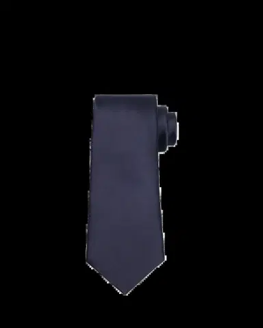 Saint Laurent Men's Solid Silk Satin Tie | Thumbnail 2