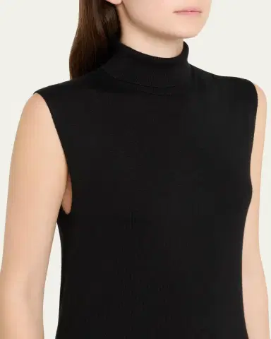 TOTEME Sleeveless Turtleneck Sweater | Thumbnail 5
