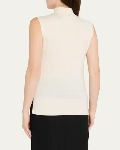 TOTEME Sleeveless Turtleneck Sweater | Thumbnail 7