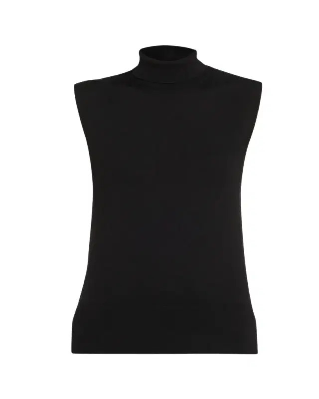Toteme Sleeveless Turtleneck Sweater