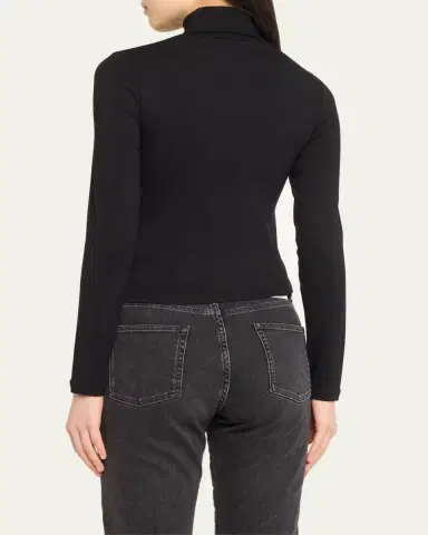 MAJESTIC FILATURES Soft Touch Long-Sleeve Turtleneck | Thumbnail 3 MAJESTIC FILATURES Soft Touch Long-Sleeve Turtleneck | Thumbnail 3