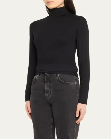 MAJESTIC FILATURES Soft Touch Long-Sleeve Turtleneck | Thumbnail 4 MAJESTIC FILATURES Soft Touch Long-Sleeve Turtleneck | Thumbnail 4