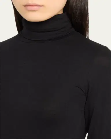 MAJESTIC FILATURES Soft Touch Long-Sleeve Turtleneck | Thumbnail 5 MAJESTIC FILATURES Soft Touch Long-Sleeve Turtleneck | Thumbnail 5