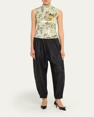 Brandon Maxwell Scout Drawstring Cargo Pants | Thumbnail 2 Brandon Maxwell Scout Drawstring Cargo Pants | Thumbnail 2