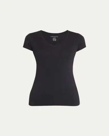 MAJESTIC FILATURES Soft Touch Short-Sleeve V-Neck Tee | Thumbnail 9 MAJESTIC FILATURES Soft Touch Short-Sleeve V-Neck Tee | Thumbnail 9