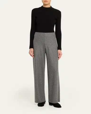 Vince High-Rise Wool Trousers | Thumbnail 2