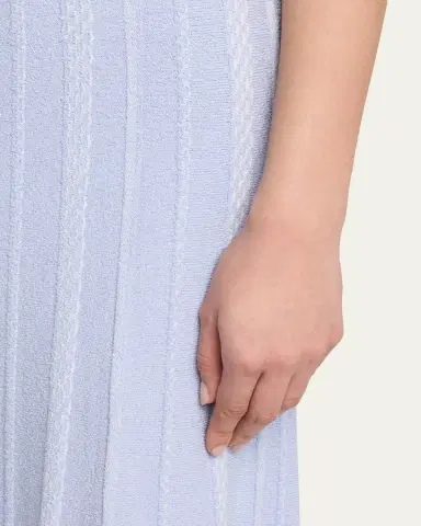 Proenza Schouler White Label Morena Textured Knit Midi Skirt | Thumbnail 9