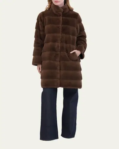 Lyla Grant Fur-Free Reversible Faux Mink Coat | Thumbnail 4 Lyla Grant Fur-Free Reversible Faux Mink Coat | Thumbnail 4