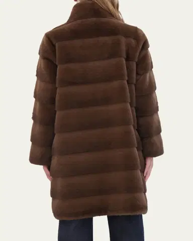 Lyla Grant Fur-Free Reversible Faux Mink Coat | Thumbnail 5 Lyla Grant Fur-Free Reversible Faux Mink Coat | Thumbnail 5