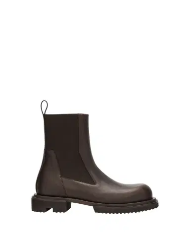 Rick Owens Beatle Gabe Leather Chelsea Boots | Thumbnail 1 Rick Owens Beatle Gabe Leather Chelsea Boots | Thumbnail 1