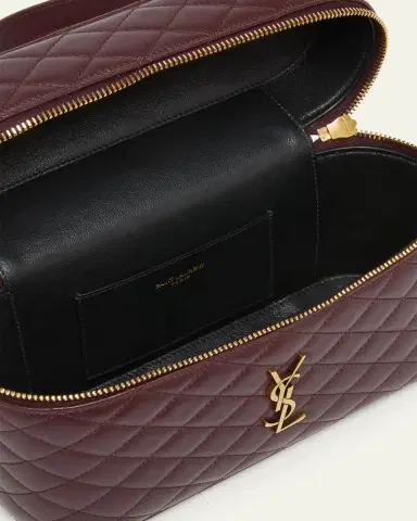 Saint Laurent Gaby Large YSL Vanity Bag in Quilted Leather | Thumbnail 8