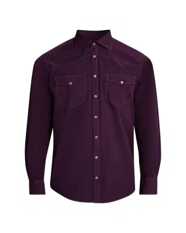Massimo Alba Men's Arizo Cotton Western Shirt | Thumbnail 1 Massimo Alba Men's Arizo Cotton Western Shirt | Thumbnail 1