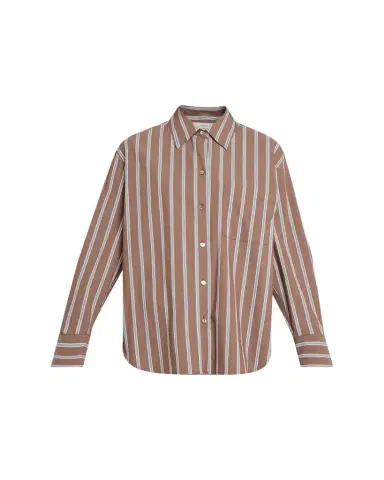 Vince Stripe Button-Front Shirt | Thumbnail 1