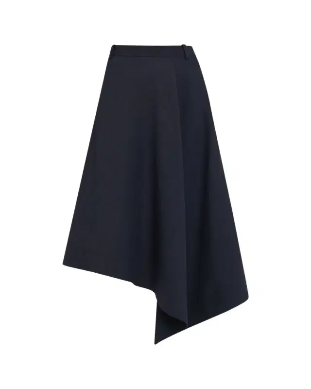 Gael Asymmetric Midi Skirt