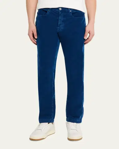 Massimo Alba Men's Alung Baby Corduroy Five-Pocket Pants | Thumbnail 4 Massimo Alba Men's Alung Baby Corduroy Five-Pocket Pants | Thumbnail 4