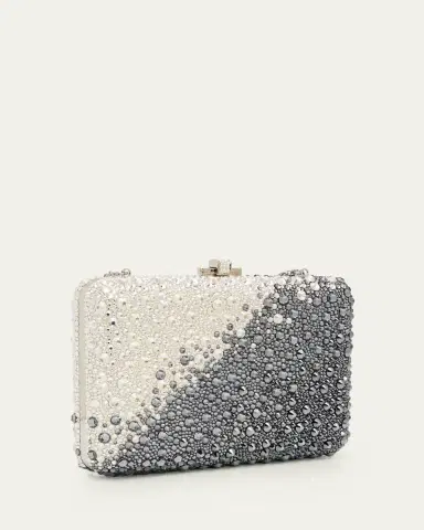 Judith Leiber Couture Slim Slide Ombre Crystal Clutch Bag | Thumbnail 3