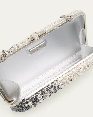 Judith Leiber Couture Slim Slide Ombre Crystal Clutch Bag | Thumbnail 4