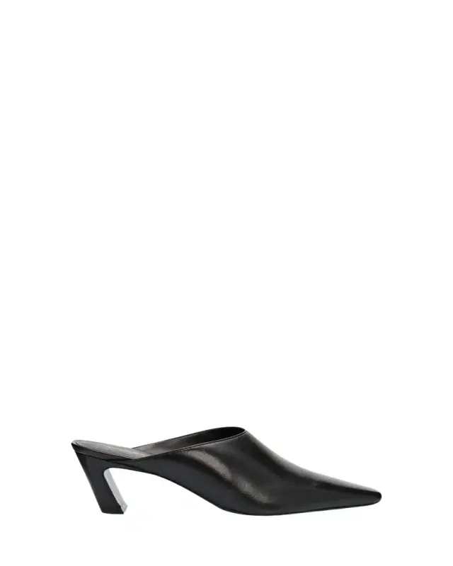 Stuart Weitzman 50mm Stassi Leather Mules