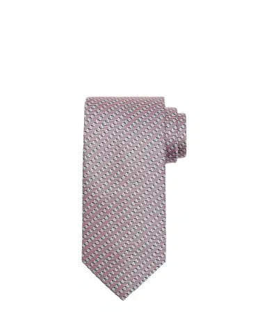 Brioni Men's Micro-Print Silk Jacquard Tie | Thumbnail 1