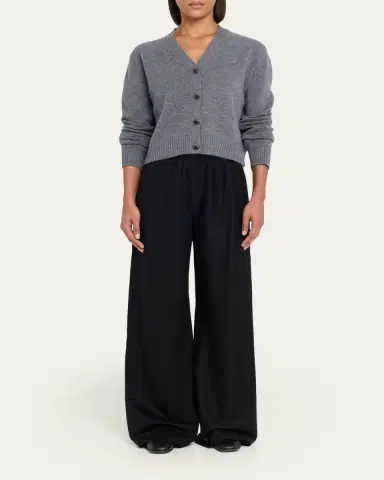 Lisa Yang Marion Cashmere V-Neck Cardigan | Thumbnail 2